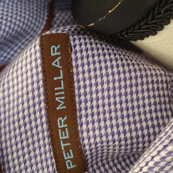 Peter Millar Mens Button Down Collared Long Sleeve Career Shirt - Picture 4 of 4